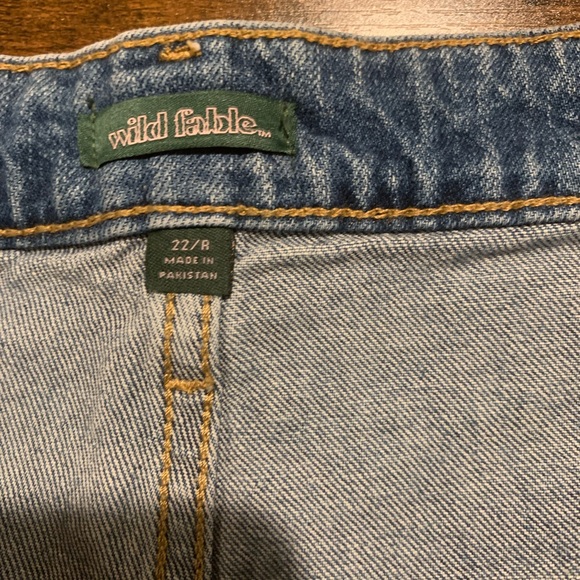 Wild Fable Blue Denim Shorts - Picture 3 of 9